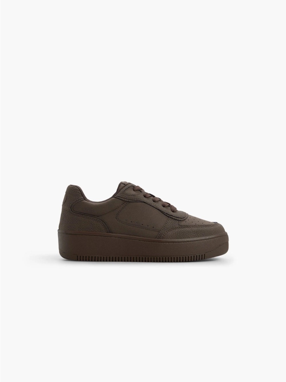 Call It Spring Women's Brown Platform Sneakers - Freshy